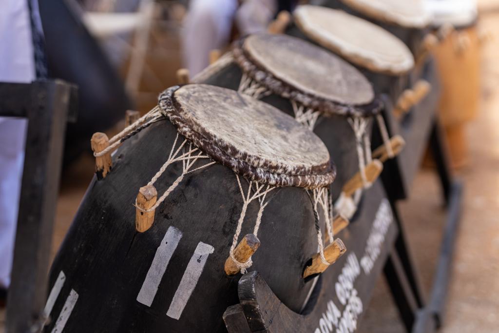 Children learning at Akpe Cultural Centre